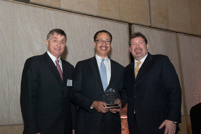 Judge Farnan and Judge Sleet with Jay Halt